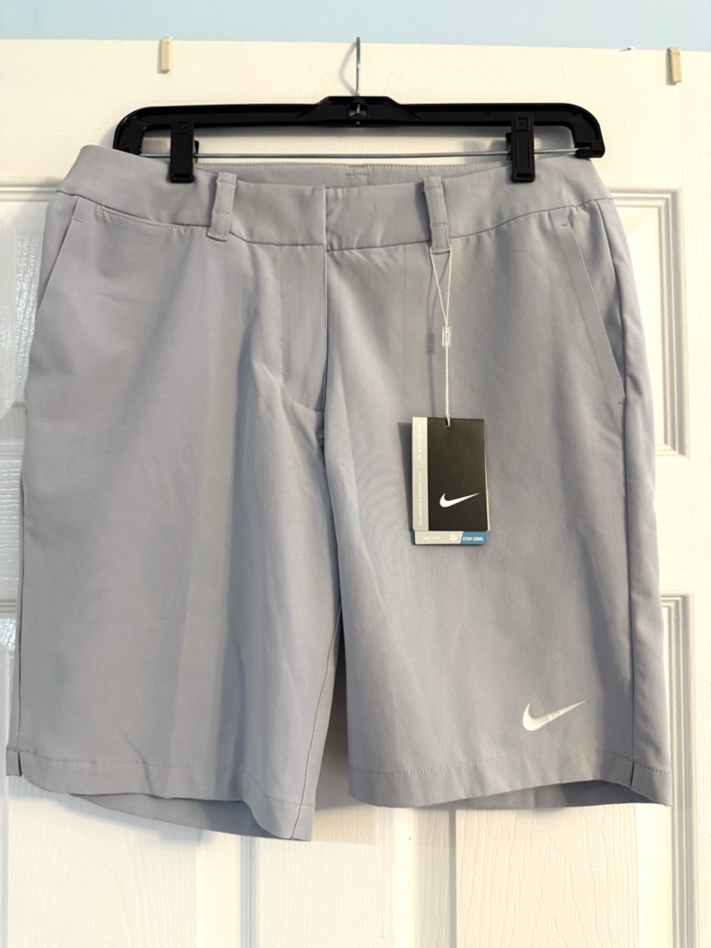 Women’s Nike Light Gray Golf Shorts